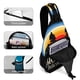 thumbnail image 4 of Pie Grande Riñonera Bandolera con Estampado Integral para Hombres y Mujeres, Bolso Cruzado Gráfico de Tendencia, Mochila de Hombro Streetwear para Ciclismo y Deportes, Riñonera Versátil Casual, 4 of 6