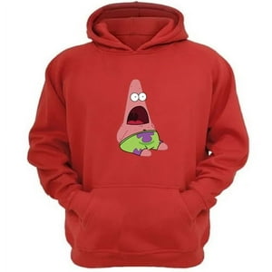 Genérico - Polerón Canguro Estrella Dibujos Animados Rojo Talla Xs Unisex