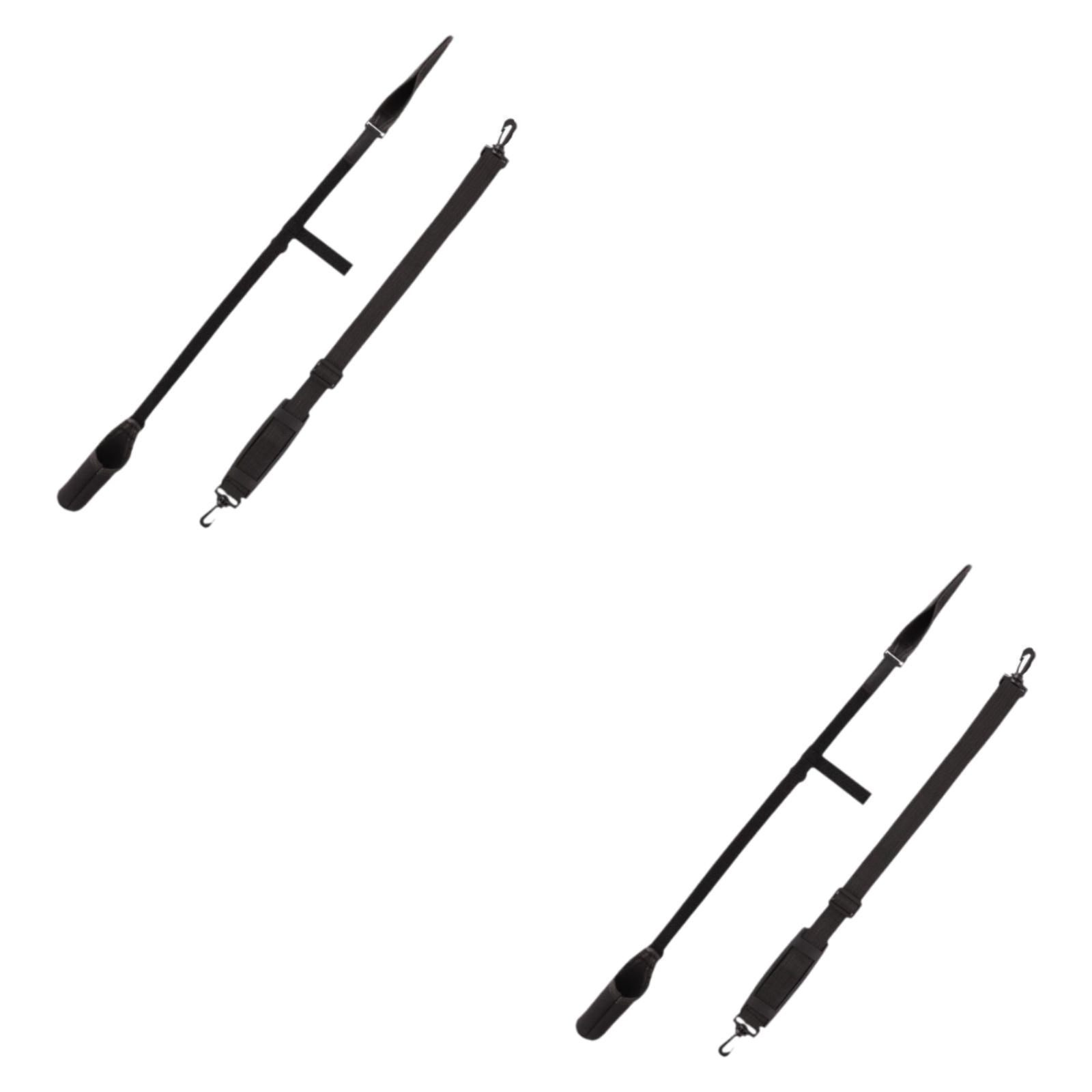 Ioensy - Correas De Transporte Para Caña De Pescar, De 58 A 130 Cm, Ajustables, Para El Hombro, 2 Unidades