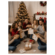thumbnail image 3 of Pack 12 Bolsas De Regalo 18 cm x 23 cm Blancas Con Dorado Navidad 2025, 3 of 3