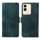 thumbnail image 1 of Carcasa FOXDOCK Vivo V30 Lite 5G de cuero PU, diseño acolchado clásico, protección contra caídas y rayones, 1 of 5