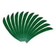 thumbnail image 5 of 12 piezas 3 pulgadas tiro con arco flecha pavo plumas fletchings paletas verde oscuro, 5 of 5