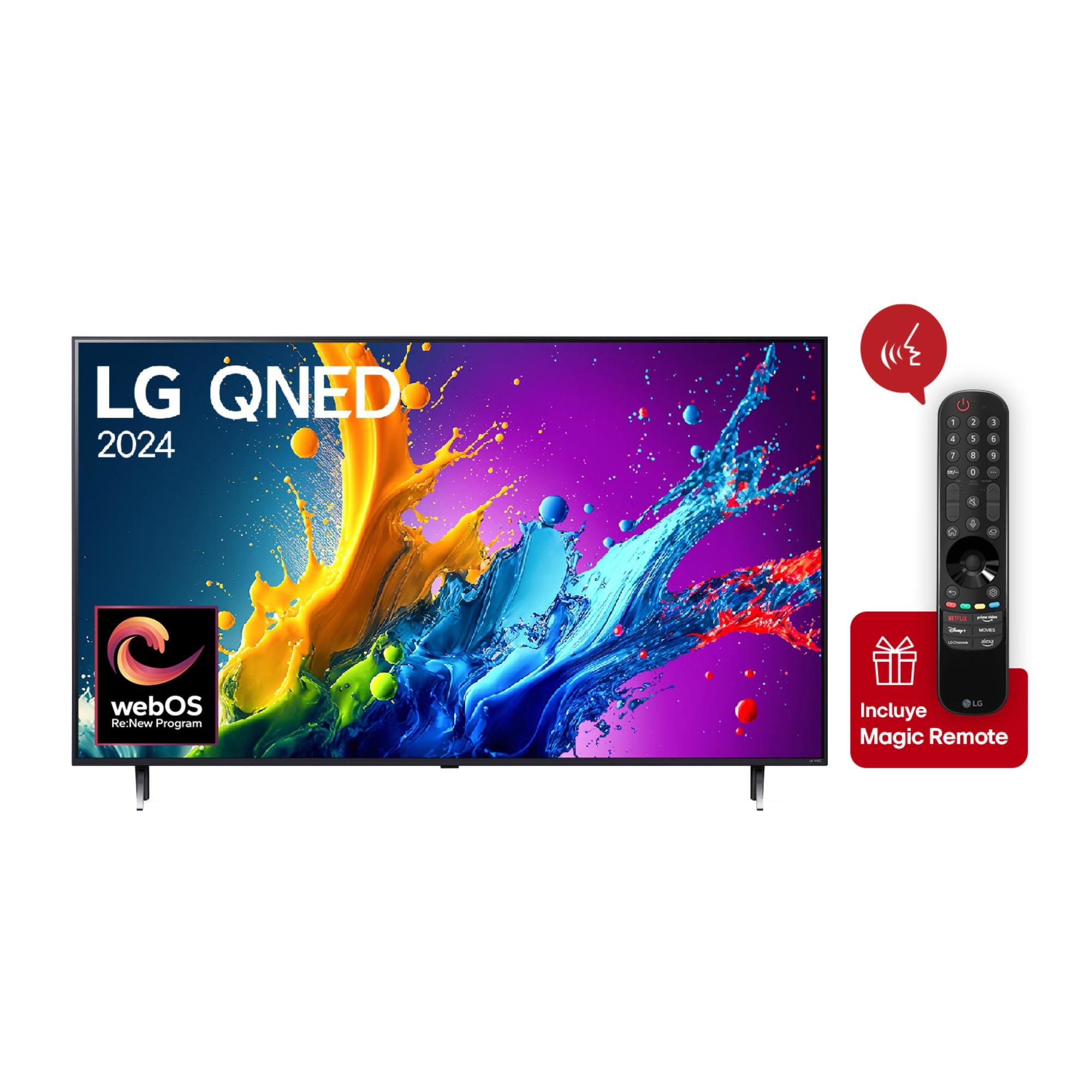 Televisor 55"" Qned 4K Uhd 55Qned80Tsa Smart Tv Lg
