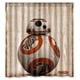 thumbnail image 1 of Cortina de ducha de Star Wars Bb 8, juego de cortinas de baño con ganchos, tamaño 60 x 72 pulgadas, 1 of 3