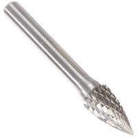 Drill America - Broca De Carburo O Lima Rotativa Para Árbol, Extremo Puntiagudo, Doble Corte America Sg-3