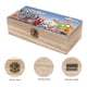 thumbnail image 3 of Caja Organizadora de Madera Rústica Rob El Robot Desmarcar, 3 of 6
