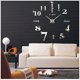 thumbnail image 2 of Reloj de Pared con Pegatinas de Espejo Acrílico Plata15, 2 of 3