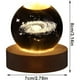 thumbnail image 4 of Bola De Cristal 3d, Esfera De Vidrio Con Base De Madera, Decoración De Fantasía, Lámparas De Esfera De Planetas Para Cumpleaños, Navidad, Astronomía (sistema Solar), 4 of 4