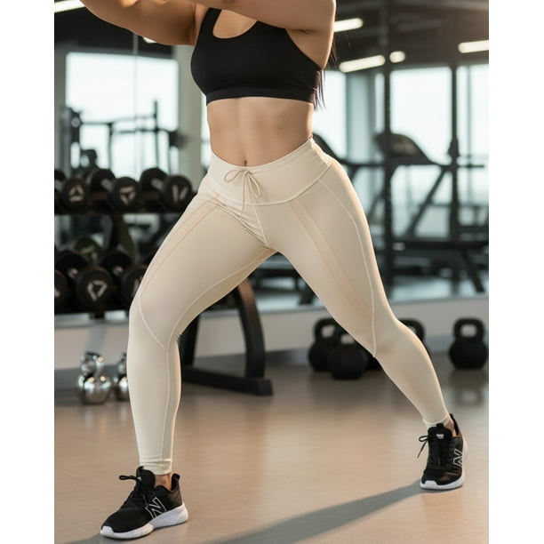 Calza Deportiva Push Up Mujer Lazo Frontal Premium