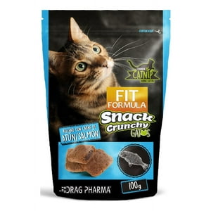 Veterinaria Drag Pharma - Fit Formula Galleta Con Atún/Salmón Y Catnip Gato 100G