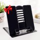 thumbnail image 1 of MSDADA 1PC Desk Book Stand Metal Reading Rest Book Holder, Black, 1 of 3