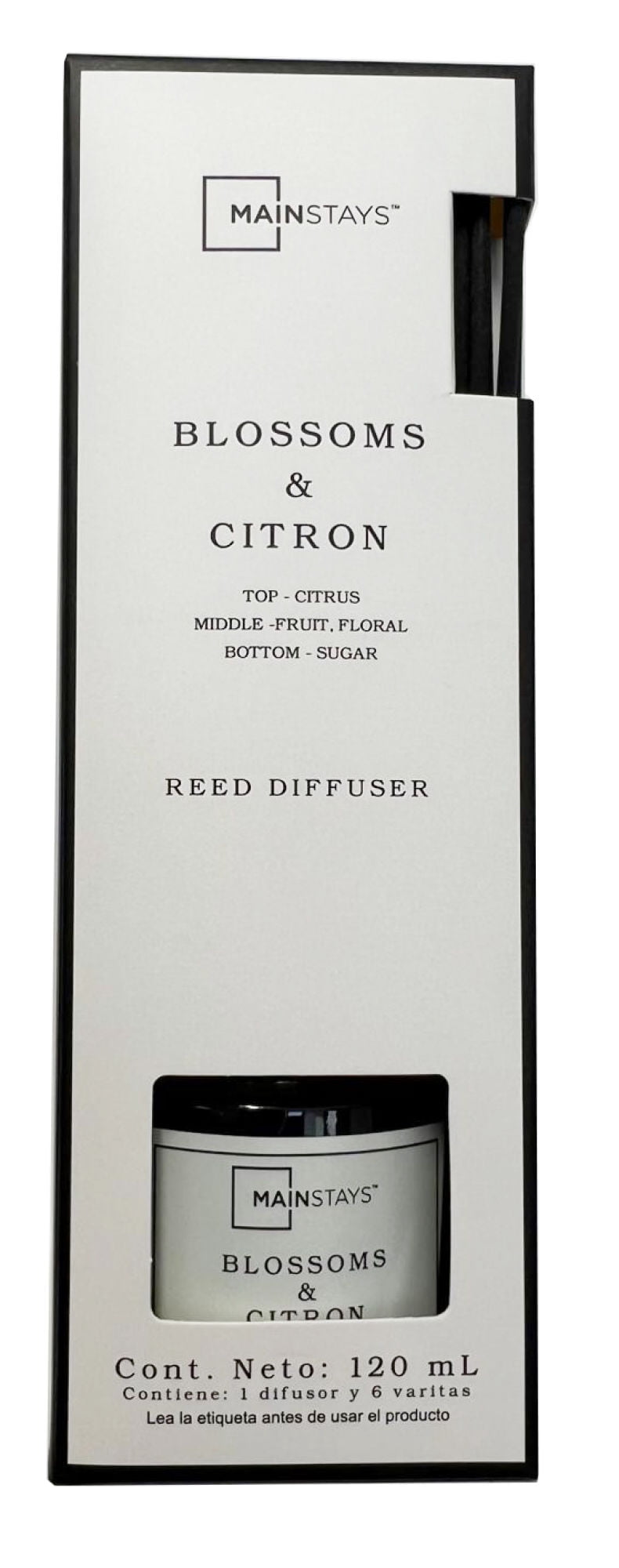 Difusor De Aroma 120 Ml Blossoms Y Citron Mainstays