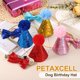 thumbnail image 5 of Sombrero de Cumpleaños para Perros Uxcell y Corbata de Moño, Sombreros Pequeños para Perros Gatos Sombrero de Fiesta de Cumpleaños con Pompones Decoración Ajustable (Rosa, 1 Pza), 5 of 7