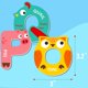 thumbnail image 4 of Letras magnéticas SpriteGru Cute Animal Alphabet ABC Kids 3+, 4 of 7