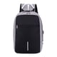 thumbnail image 1 of Mochila Para Portátil De Viaje Elegante Con Puerto USB Para Mochilero Universitario Al Aire Libre Gris Claro, 1 of 3