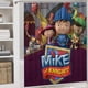 thumbnail image 5 of Mike el caballero-theme 4-Piece Shower Curtain Set with Rugs, Waterproof Bathroom Decor Set Includes Bath Mat, U-Shaped Rug, Toilet Lid Cover and Curtain with Hooks, 5 of 6