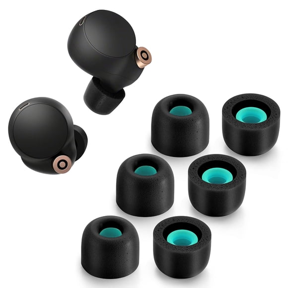 Puntas viscoelásticas para Sony WF-1000XM4/WF-1000XM3, 3 pares