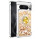 thumbnail image 2 of Funda Para Google Pixel 8 Pro Con Brillo Líquido, Protección Completa Y Soporte De Anillo Giratorio, 2 of 4