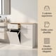 thumbnail image 2 of Mueble Cocina Depensa Aparador Comedor 2 Cestos Basurero Blanco, 2 of 8