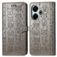 thumbnail image 1 of Funda Cartera FOXDOCK para Xiaomi Redmi 13 4G , Flip PU con Relieve de Gatos y Perros, Tarjetero y Soporte, 1 of 6