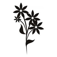 Rienda Libre Graphics - Decomural Daisy Flower Simple Floral Ws-18041