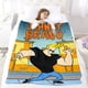 thumbnail image 5 of Johnny Bravo anti-pilling, suave, ligera, esponjosa y acogedora de lujo para hogar y cocina – Perfecta para niños y adultos,100X130cm, 5 of 6