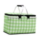 thumbnail image 4 of Cesta De Picnic Resistente Con Cremallera, Plegable, Con Aislamiento, Para Barbacoa, Exterior, Hogar, Color Verde, 4 of 5