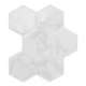 thumbnail image 1 of Azulejo adhesivo para pared Smart Tiles, vinilo esmaltado blanco, 4 piezas x 6, 1 of 1