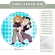 thumbnail image 2 of Kim Possible-theme Fitted Round Tablecloths Elastic Edged Table Covers Waterproof Table Cloth for Kitchen Holiday Party Tables Decor 150cm, 2 of 6