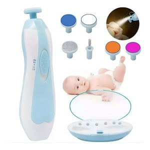 Genérico - Kit Aseo Manicura Recortador Lima Uñas Portatil Led Bebe Lau