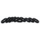 thumbnail image 2 of El Conjunto de Bucles para el Cabello sin Marcas - Negro, 2 of 3