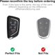 thumbnail image 3 of Funda de Mando de Llave ZERAL Cadillac de 5 Botones Negra, 3 of 5
