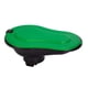 thumbnail image 3 of Inodoros portátiles para acampar, estufas en cuclillas, baños duraderos para trabajadores, suministros de baños temporales para sitios de construcción Verde, 3 of 5