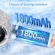 thumbnail image 4 of Ventilador Turbo de mano portátil Fussybussy 1800 mAh recargable por USB, 4 of 7