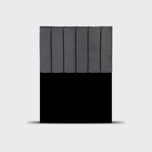 Ivi Home - Respaldo De Cama 1,5 Plazas Tubular Gris