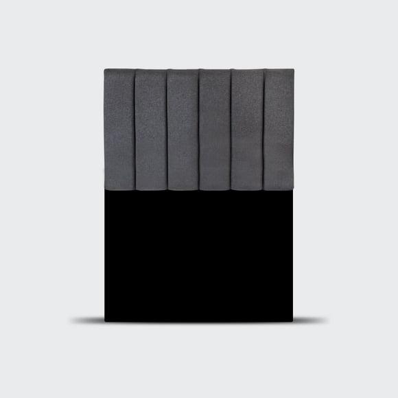 Respaldo de cama 1,5 plazas Tubular Gris