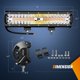thumbnail image 2 of Barra de luz LED Nilight 30 cm 6 modos 300 W ámbar/blanco, 2 of 9