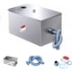 thumbnail image 1 of Trampa de Grasa Industrial Comercial de Acero Inoxidable, Cuatro niveles de filtración Trampa Interceptora de Grasa,Separador de Agua y Aceite con Cesta de Filtro Extraíble para Restaurante 50*25*25CM, 1 of 7