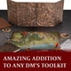 thumbnail image 5 of DM Screen DND 5e Dungeons & Dragons de piel sintética LYNX 3D, 5 of 6