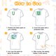 thumbnail image 4 of Parche de Letras para Planchar Uxcell 2" Alfabeto C Parche Bordado para Reparación de Ropa (Blanco, Paquete de 9), 4 of 6