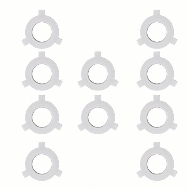 10 Piezas Anillos Reductores De Pantalla De Lámpara Anillos De Lámpara Accesorios De Lámpara Resistentes Arandela E27 A E14
