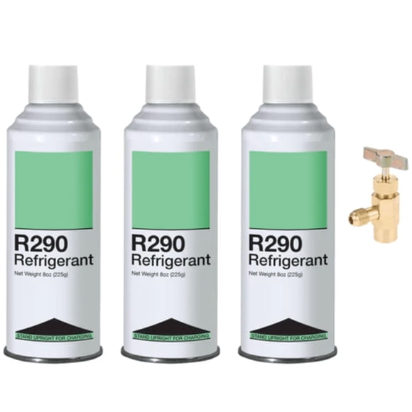 Leak Saver Refrigerante 225 g (Paquete de 3) R290 HVAC