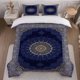 thumbnail image 1 of Nain Carpet Printed Bedding Set | Comfortable All-season Duvet Cover and Pillowcase Set Ideal for Home and Guest Rooms, 1 of 1