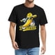 thumbnail image 5 of Camiseta Talovee para el día del partido de béisbol para hombre, color negro, talla XL, 5 of 5