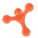 thumbnail image 5 of Mascota Perro Juguete Cachorro Masticar Juego Al Aire Libre Entrenamiento Plástico Diente Juguete Naranja, 5 of 5