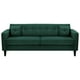 thumbnail image 1 of Sofa New Retro 3CG Felpa 00 Verde Botella, 1 of 6