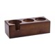 thumbnail image 2 of Porta Tamper Café Manual Soporte Base Rack Marrón 3 Agujeros A, 2 of 5