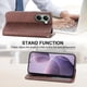 thumbnail image 4 of Funda Flip FOXDOCK para Xiaomi Poco X7 Pro , Estilo Billetera con Diseño Rombo, Correa de Mano y Soporte, Uso Diario, 4 of 6