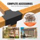 thumbnail image 5 of Kit de soportes para pérgola VEVOR, 142 x 142 mm, 4 posiciones, 5 of 9