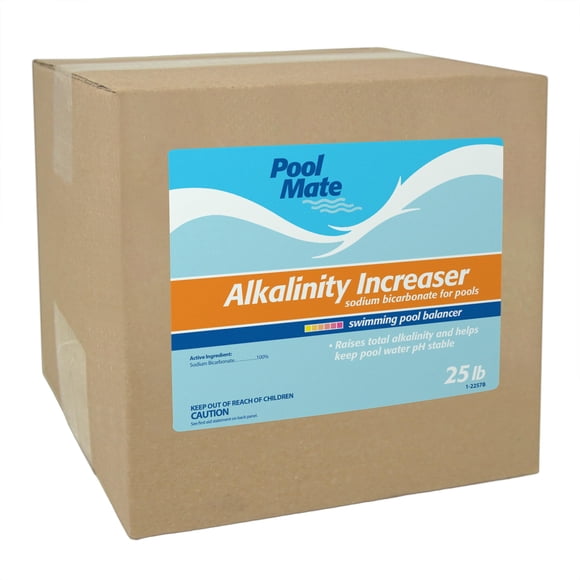 Pool Mate Incrementador de Alcalinidad 11,3 kg Bicarbonato de Sodio
